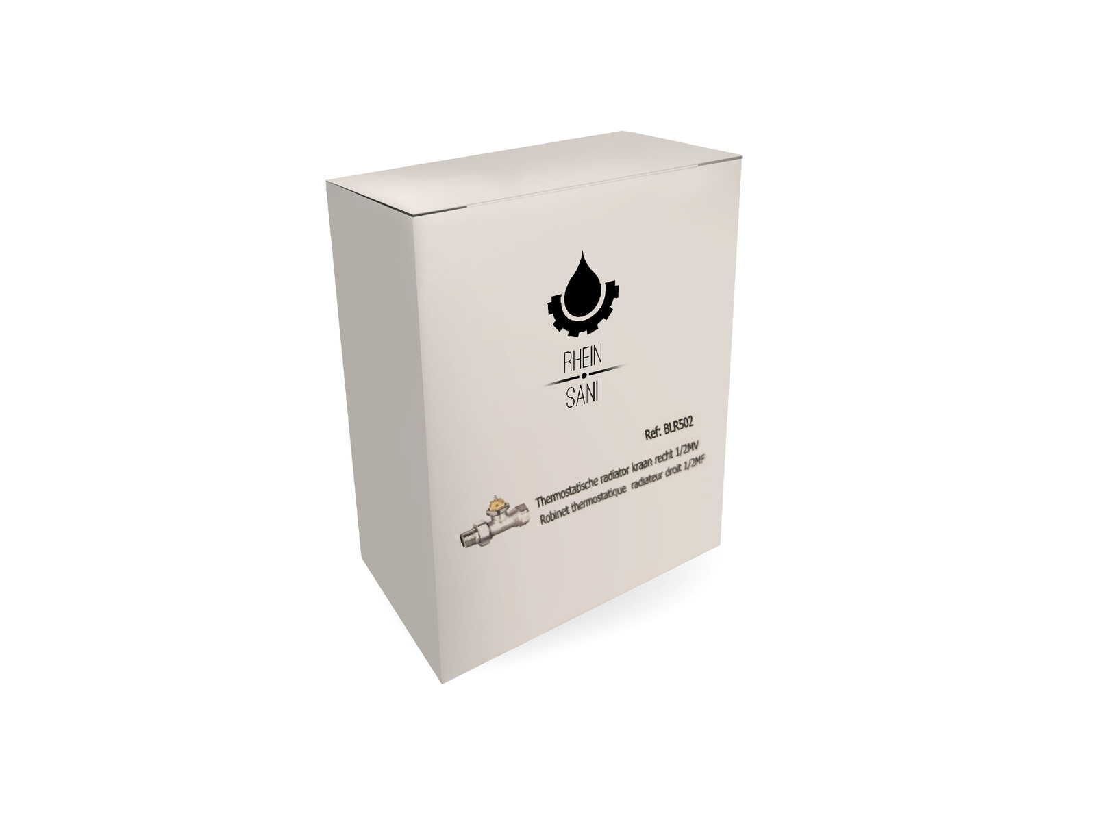 Thermostatventil Vorlaufverschraubung 1/2